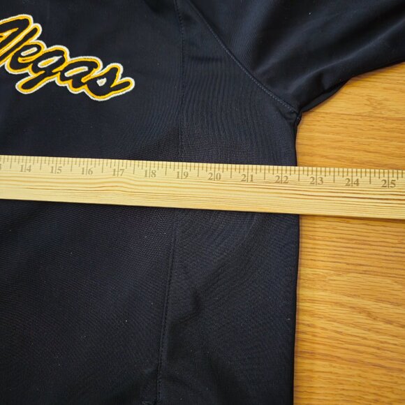 Mens Large vintage Habibi2 Track Jacket Embroidered Las Vegas Logo full zip - Picture 8 of 11